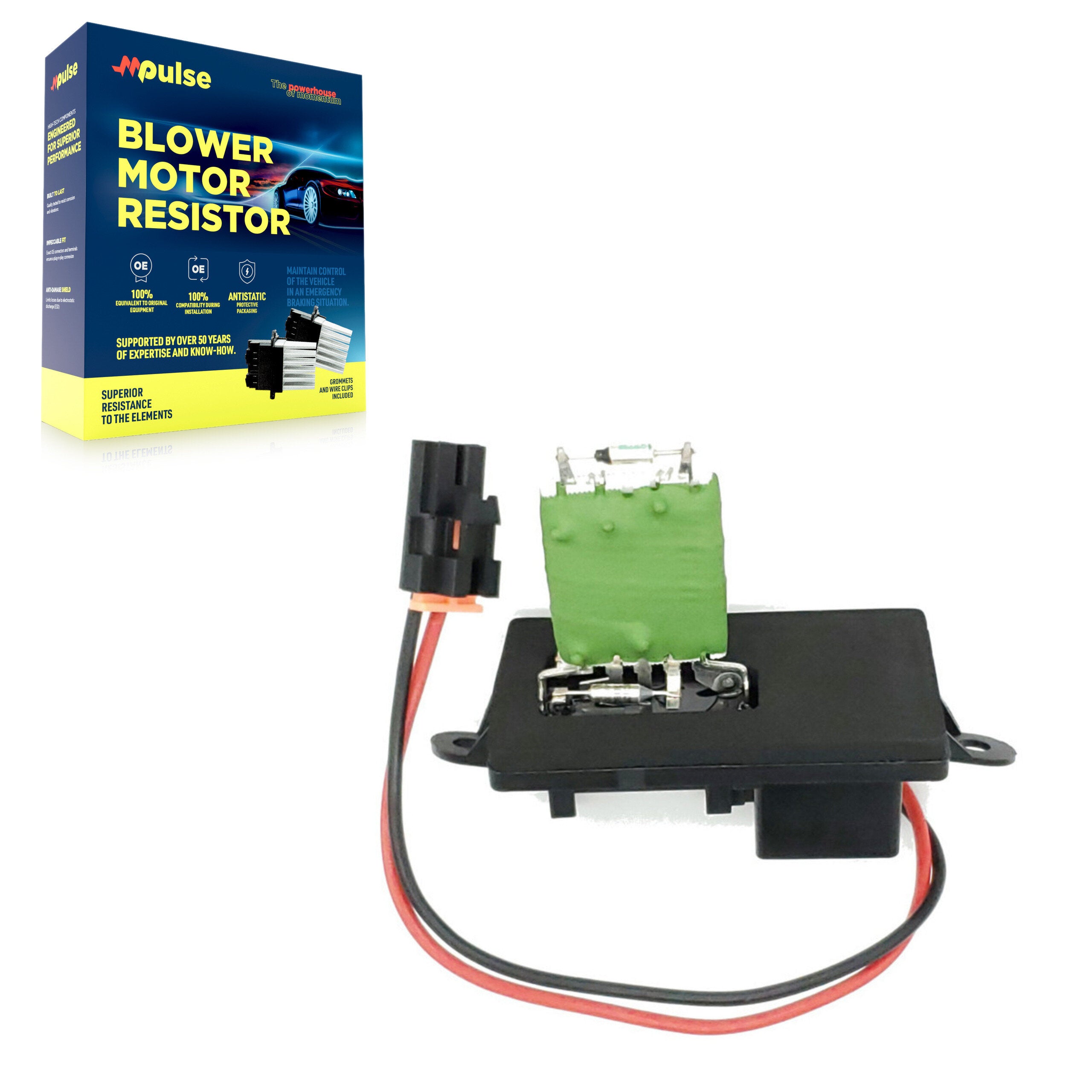 HVAC Blower Motor Resistor SEN-2BMR0098 For Chevrolet GMC Silverado 1500 Sierra 2500 HD Avalanche XL