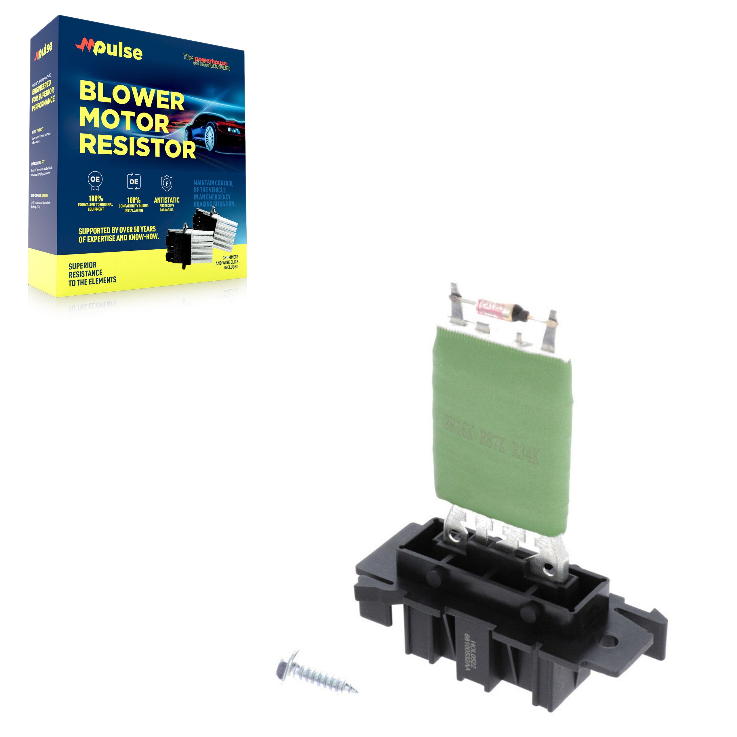 HVAC Blower Motor Resistor SEN-2BMR0367 For Ram ProMaster City without Connector