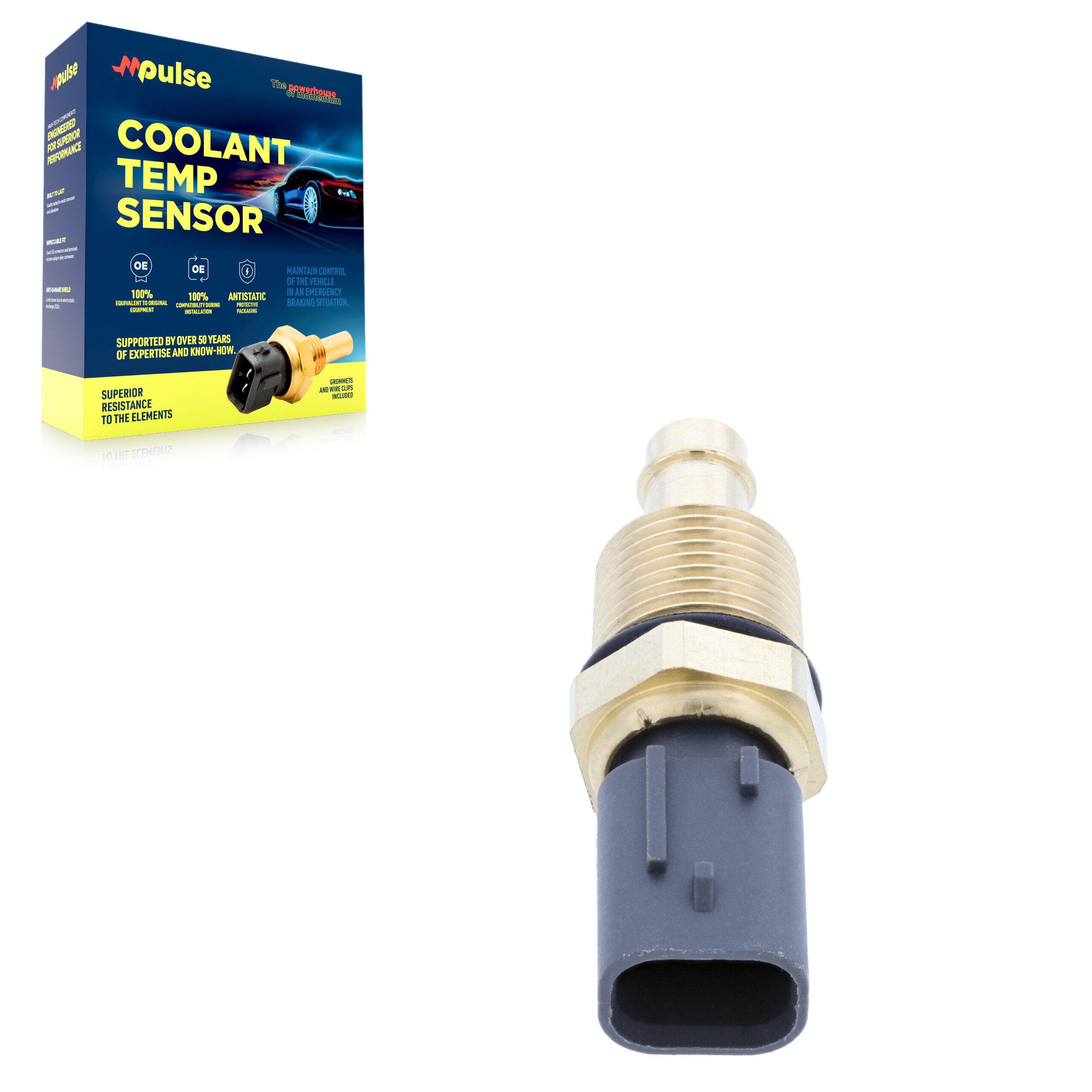 Engine Temperature Sensor SEN-2CTS0247 For Ram Dodge 1500 Jeep Grand Caravan Classic Cherokee 2500 &