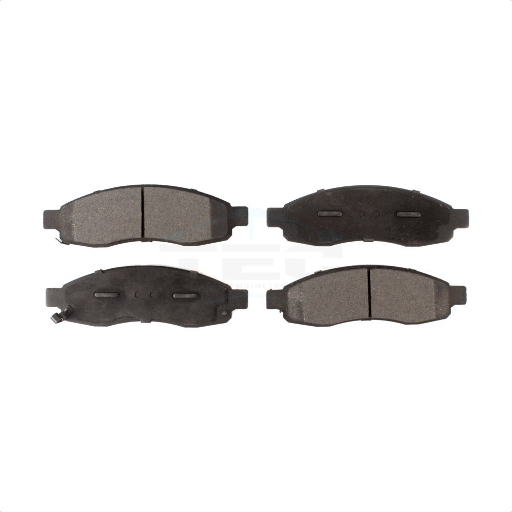 Front Ceramic Disc Brake Pads TEC-1015 For Nissan Titan Armada Pathfinder INFINITI QX56 TITAN by TEC