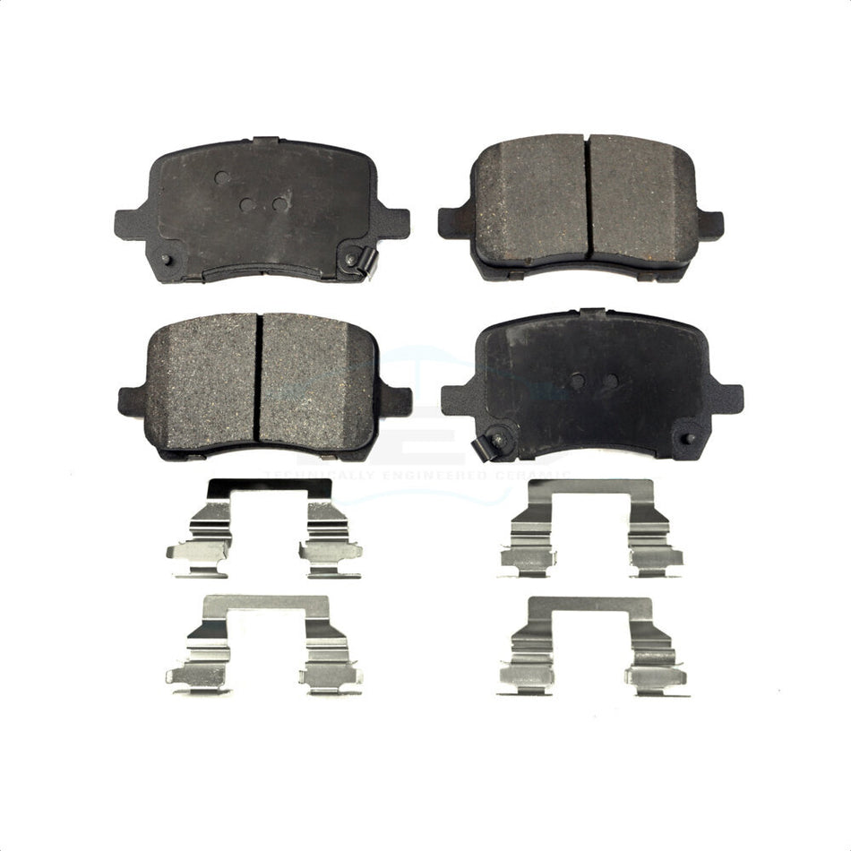 Front Ceramic Disc Brake Pads TEC-1028 For Chevrolet Cobalt Malibu Saturn Ion HHR Pontiac Solstice G6 Sky Pursuit by TEC