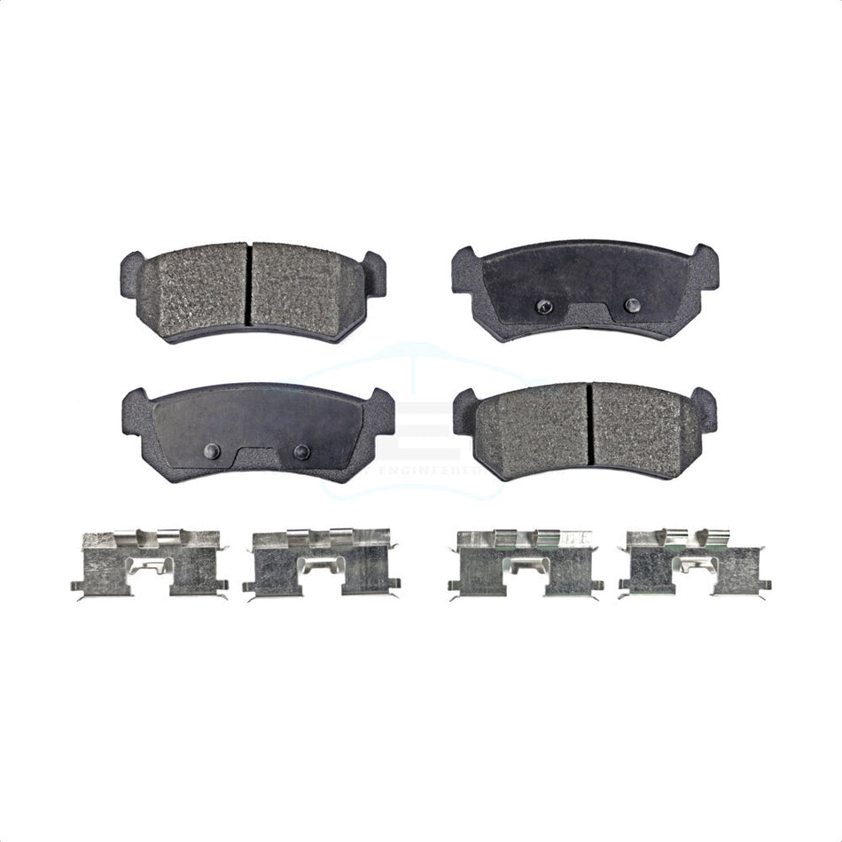 Rear Ceramic Disc Brake Pads TEC-1036 For Suzuki Forenza Reno Chevrolet Optra by TEC