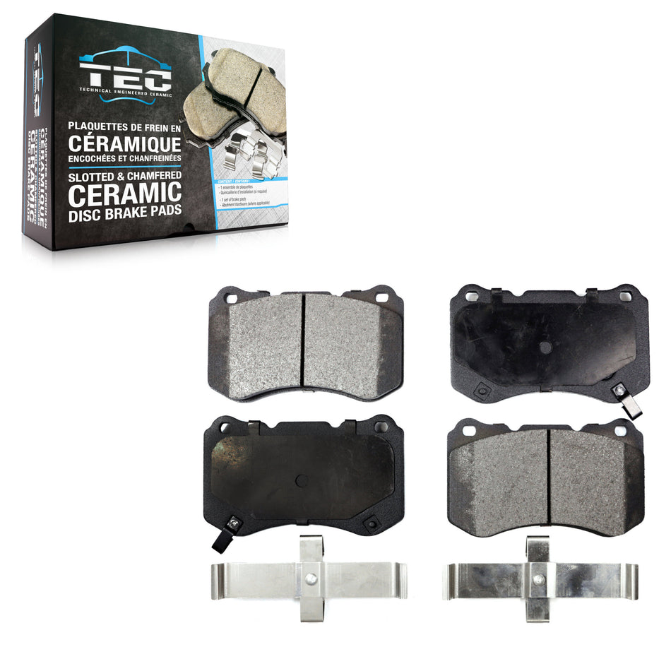 Front Ceramic Disc Brake Pads TEC-1049 For Acura TL