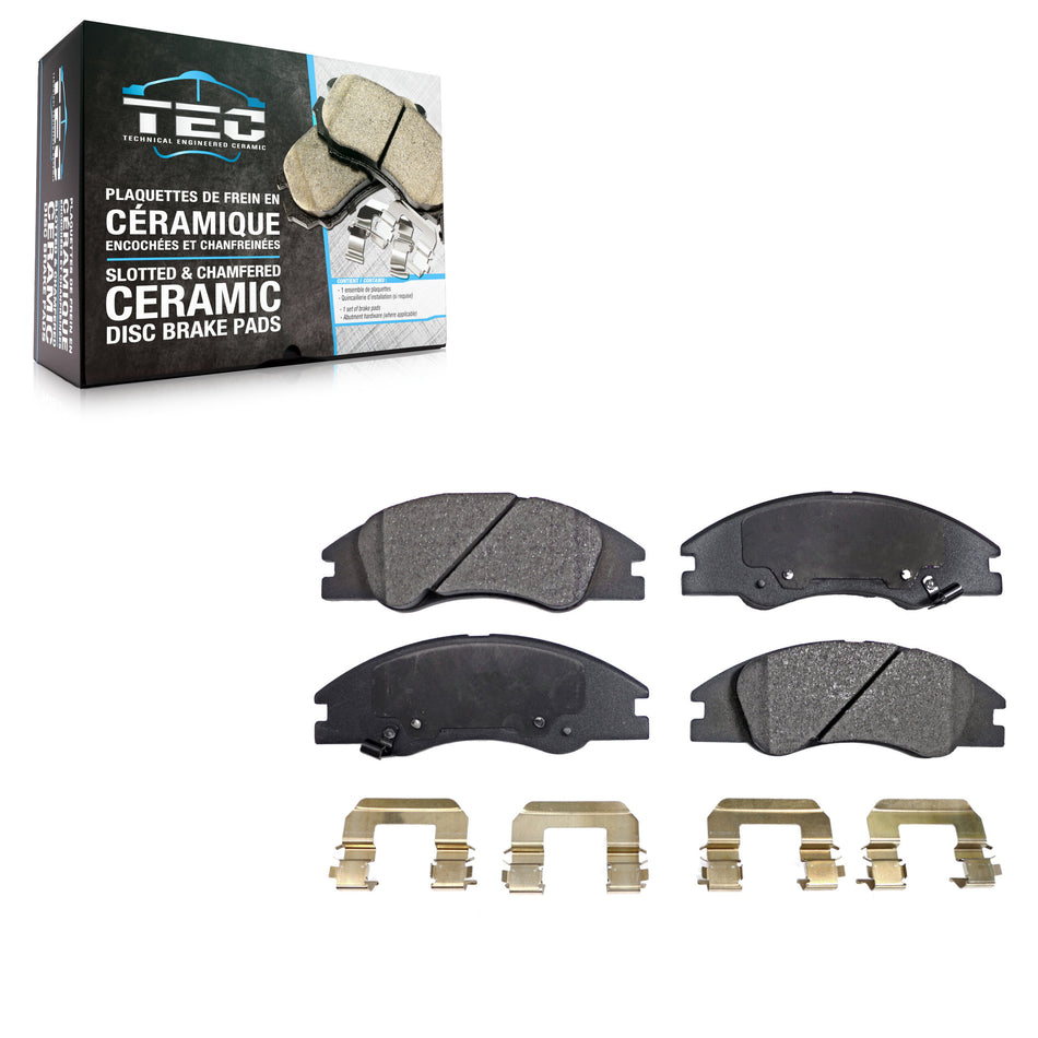 Front Ceramic Disc Brake Pads TEC-1074 For Kia Spectra Spectra5