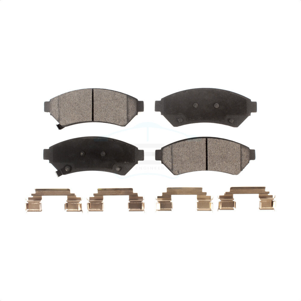 Front Ceramic Disc Brake Pads TEC-1075 For Pontiac Grand Prix Buick LaCrosse Chevrolet Uplander Montana Terraza Saturn Relay VPG MV-1 Allure by TEC