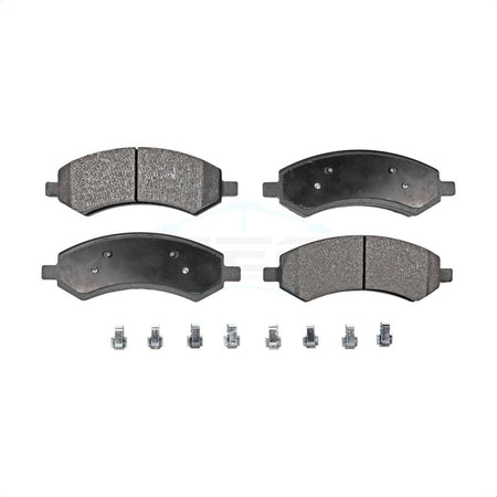 Front Ceramic Disc Brake Pads TEC-1084 For Ram 1500 Dodge Dakota Classic Durango Chrysler Aspen Mitsubishi Raider by TEC