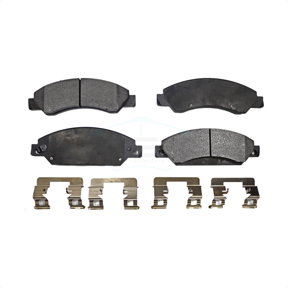 Front Ceramic Disc Brake Pads TEC-1092 For 2007 Chevrolet Tahoe GMC Suburban 1500 Yukon Cadillac Avalanche XL Escalade ESV EXT by TEC