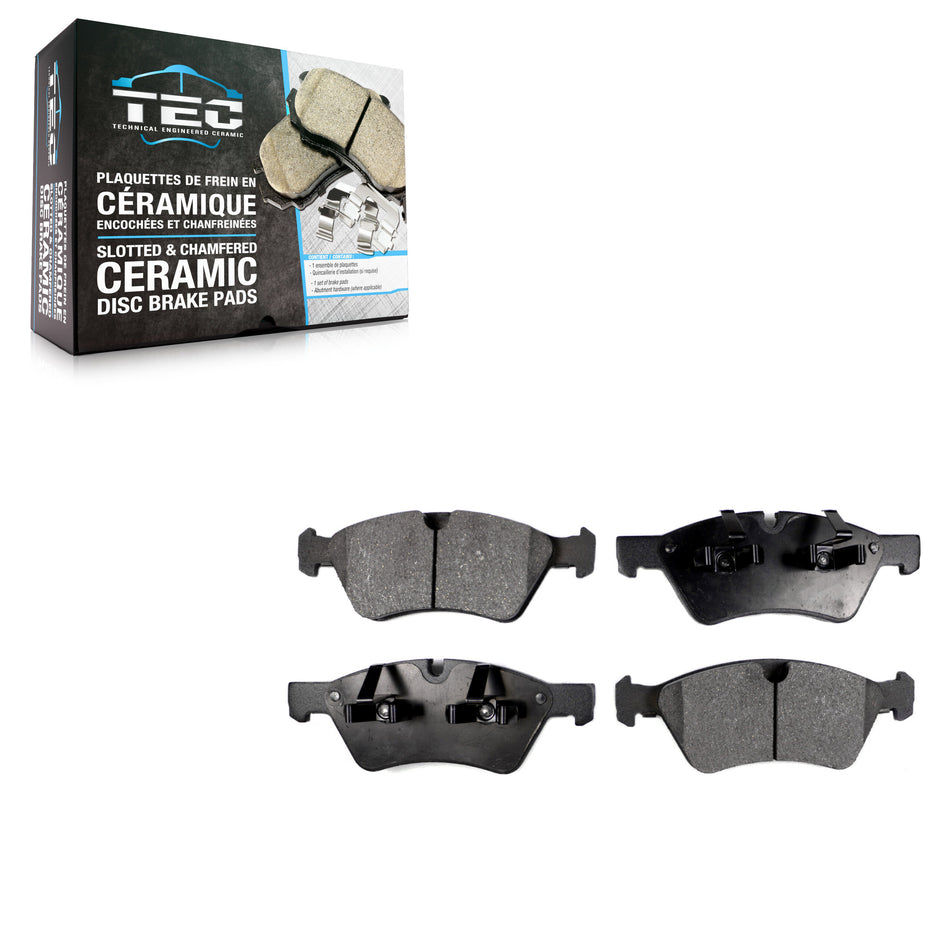 Front Ceramic Disc Brake Pads TEC-1123 For Mercedes-Benz ML350 ML320 E350 GL350 R350 GL320 GL450 G55
