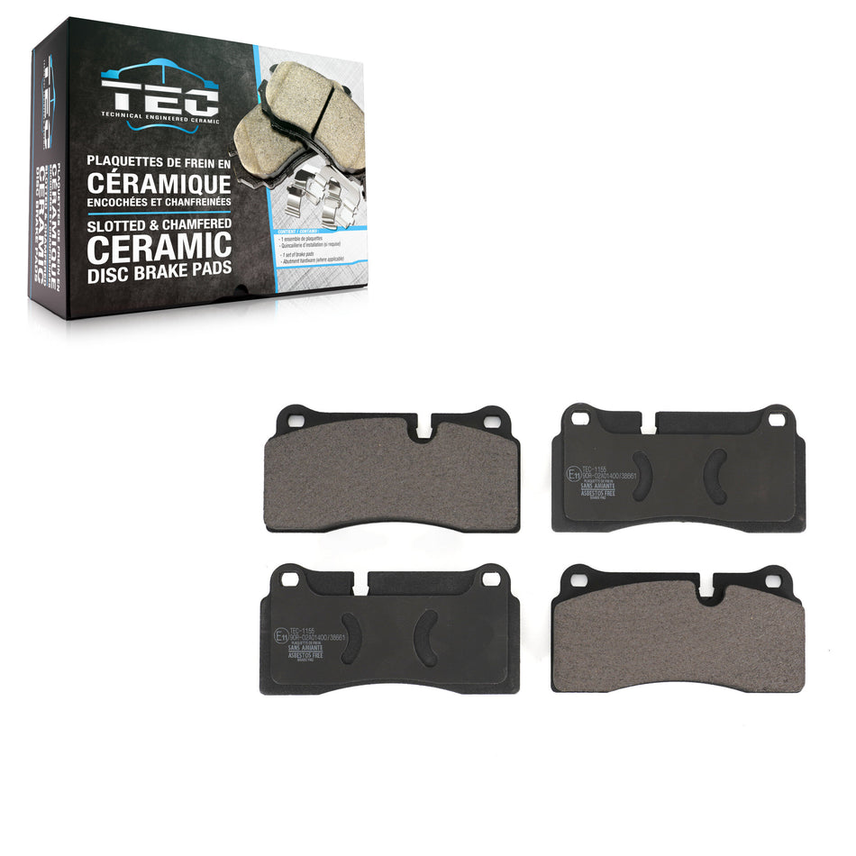 Rear Ceramic Disc Brake Pads TEC-1155 For BMW M4 M2 M3 With Composite Brakes