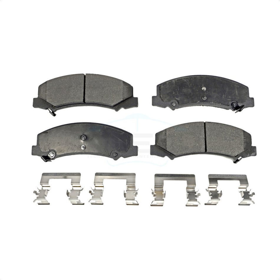 Front Ceramic Disc Brake Pads TEC-1159 For Chevrolet Impala Buick Lucerne Cadillac DTS Limited LaCrosse Monte Carlo Allure by TEC