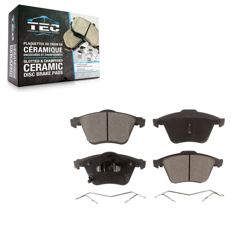 Front Ceramic Disc Brake Pads TEC-1186 For 2006-2007 Mazda 6 Mazdaspeed