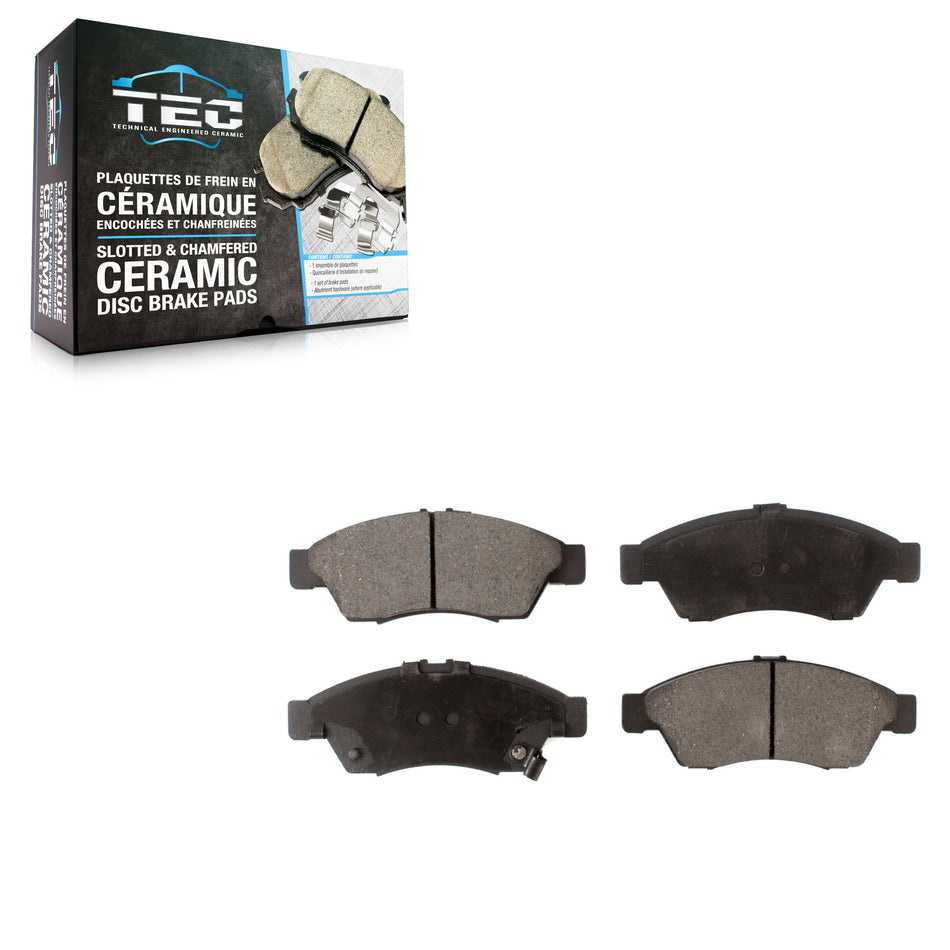 Front Ceramic Disc Brake Pads TEC-1195 For 2006-2007 Suzuki Aerio