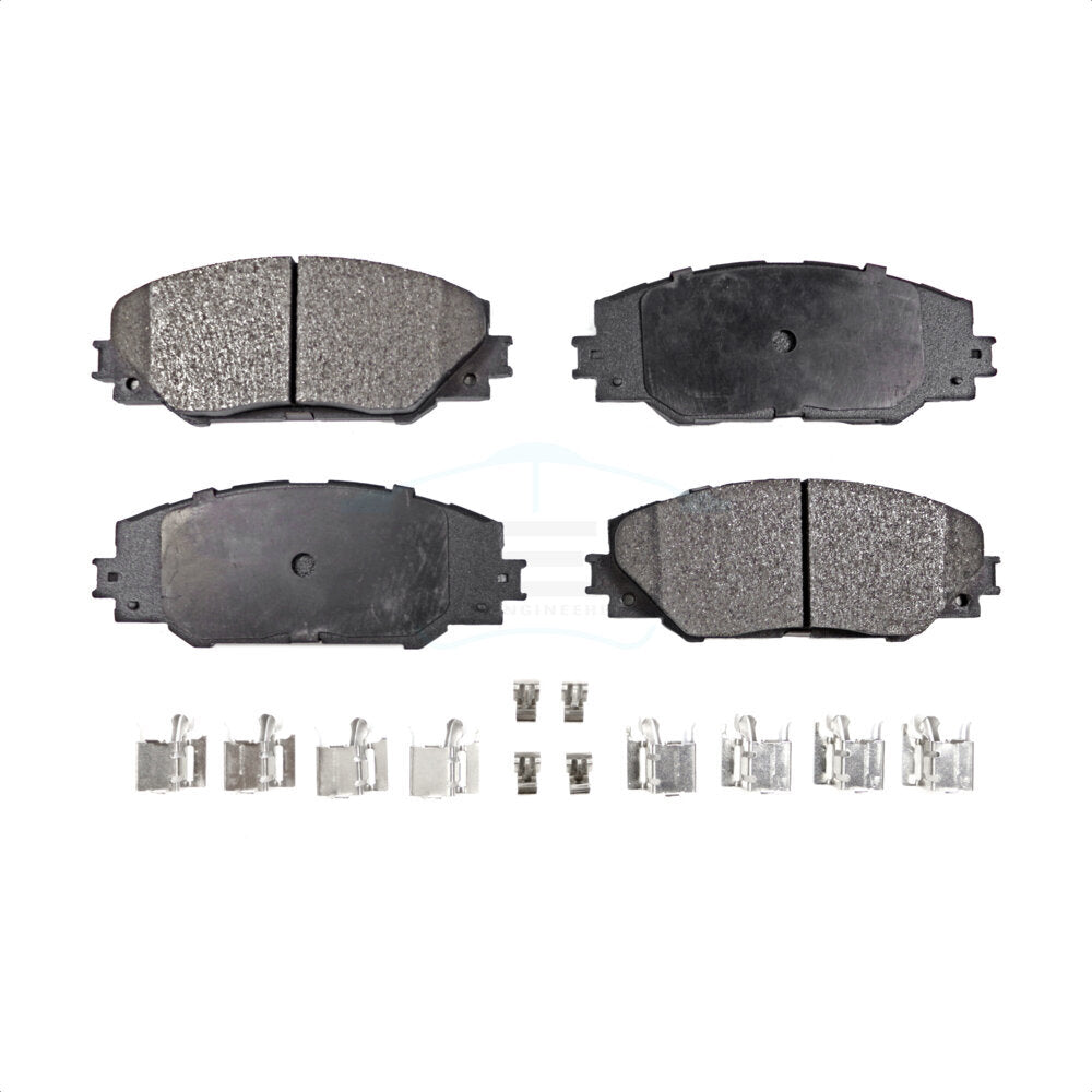 Front Ceramic Disc Brake Pads TEC-1211 For Toyota RAV4 Scion tC Matrix Pontiac Vibe Corolla iM Mirai by TEC