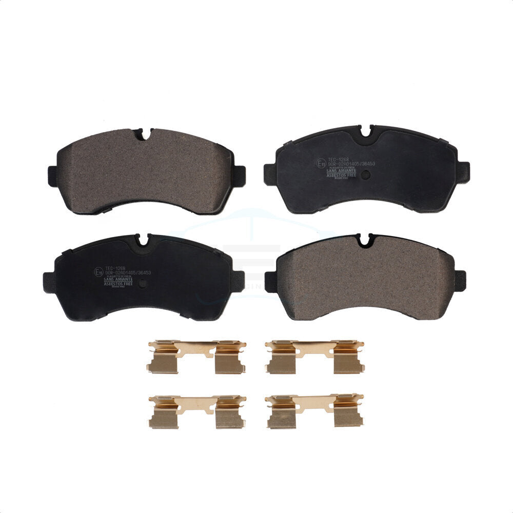 Ceramic Disc Brake Pads TEC-1268 For Sprinter 3500 Mercedes-Benz 2500 Freightliner Dodge W42 Workhorse Custom Chassis P32 1500 4500 3500XD by TEC