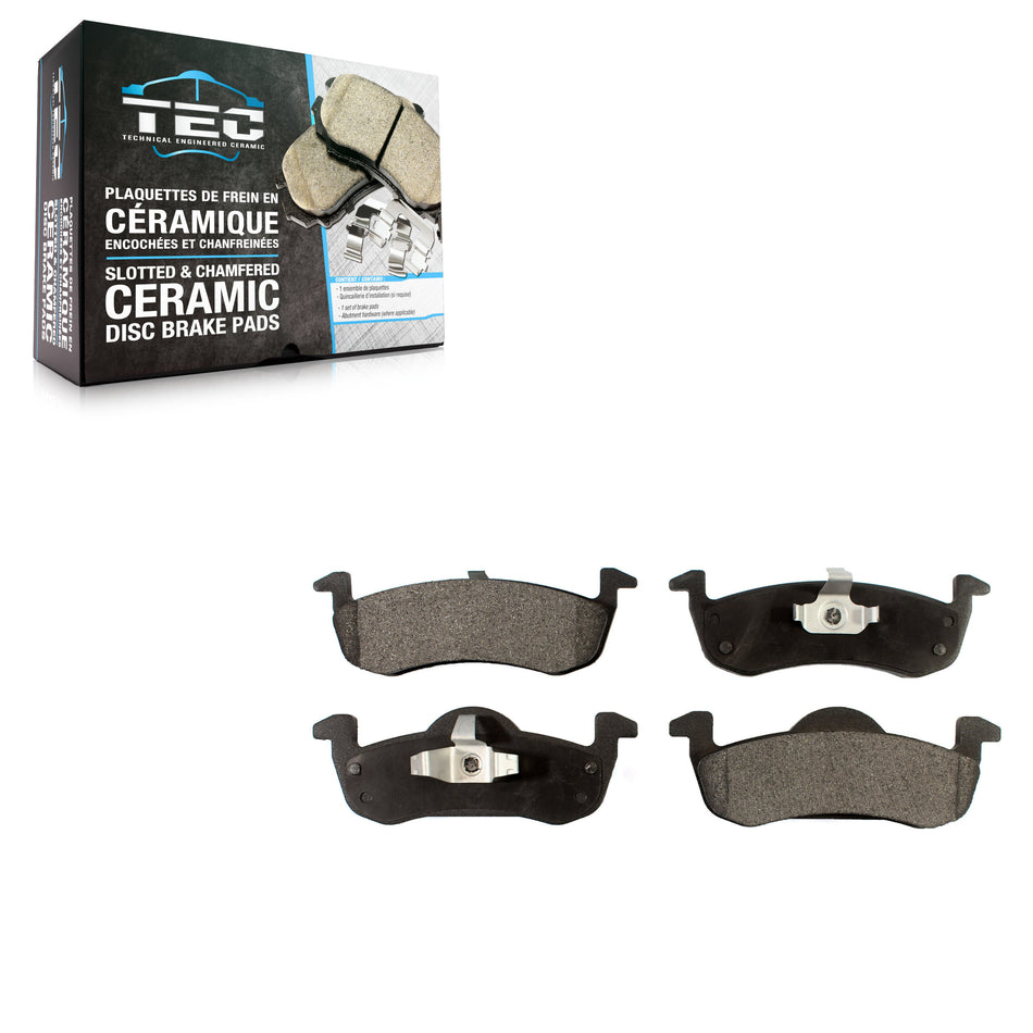 Rear Ceramic Disc Brake Pads TEC-1279 For Ford Expedition Lincoln Navigator MKT