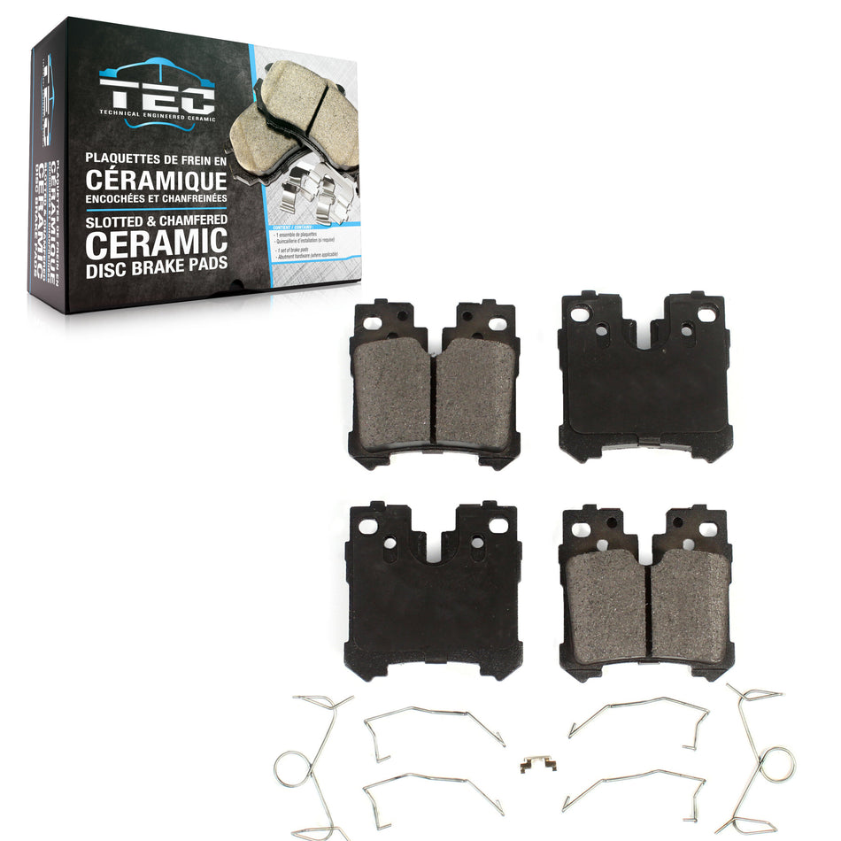 Rear Ceramic Disc Brake Pads TEC-1283 For Lexus LS460 LS500 LS600h Toyota Mirai LS500h