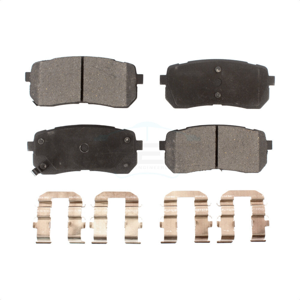 Rear Ceramic Disc Brake Pads TEC-1302 For Kia Sedona Hyundai Veracruz by TEC