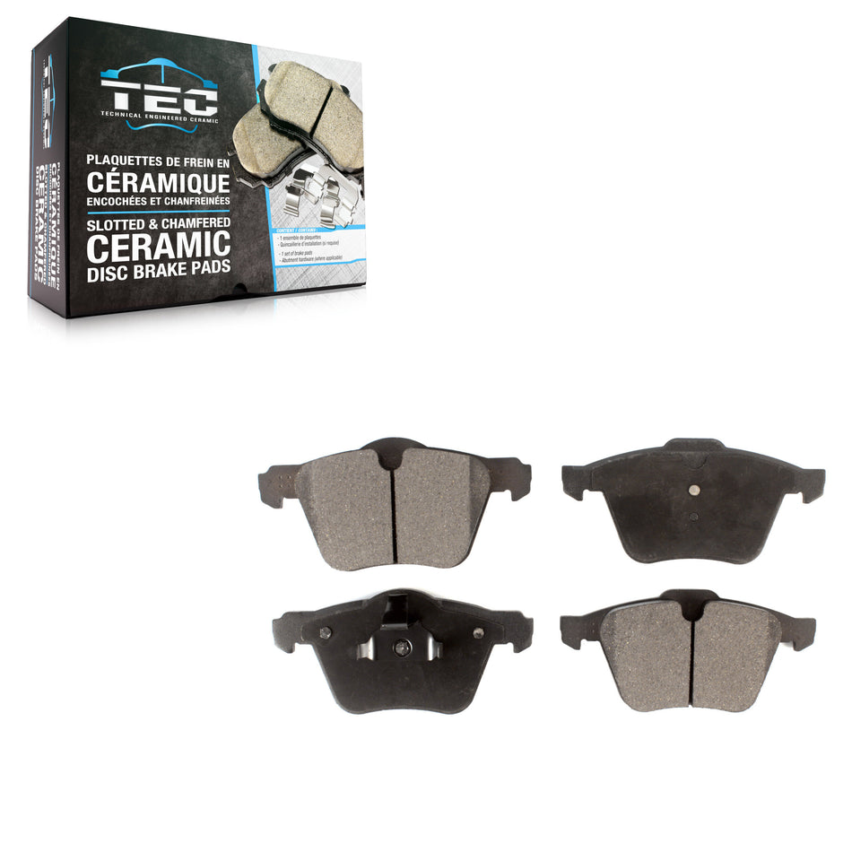 Front Ceramic Disc Brake Pads TEC-1305 For Volvo XC70 S60 V60 S80 Cross Country V70