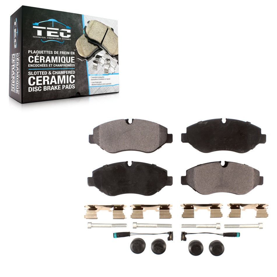 Front Ceramic Disc Brake Pads TEC-1316A For Mercedes-Benz Sprinter 2500 Metris Dodge Freightliner