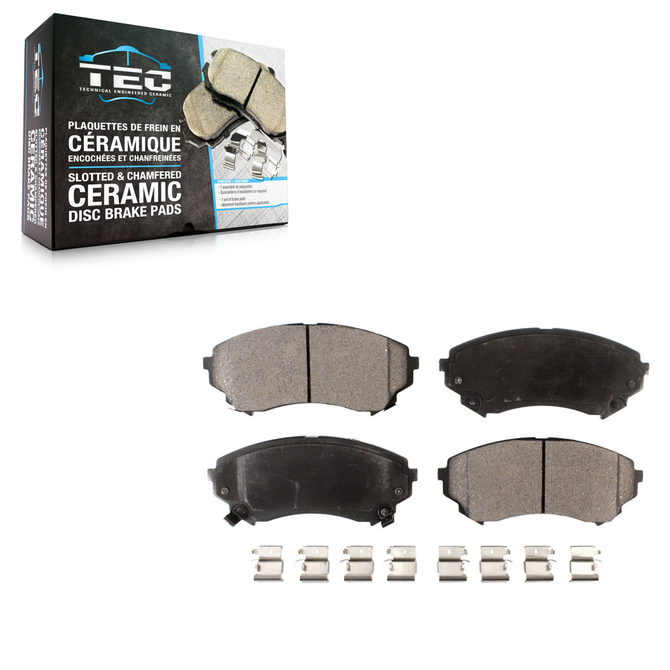 Front Ceramic Disc Brake Pads TEC-1331 For Cadillac CTS
