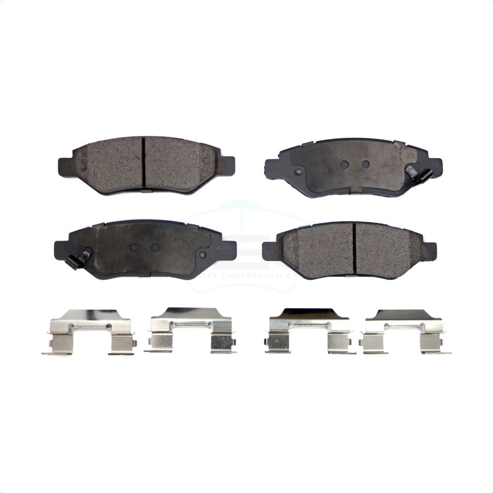 Rear Ceramic Disc Brake Pads TEC-1337 For Cadillac Chevrolet Camaro SRX CTS Saab 9-4X by TEC