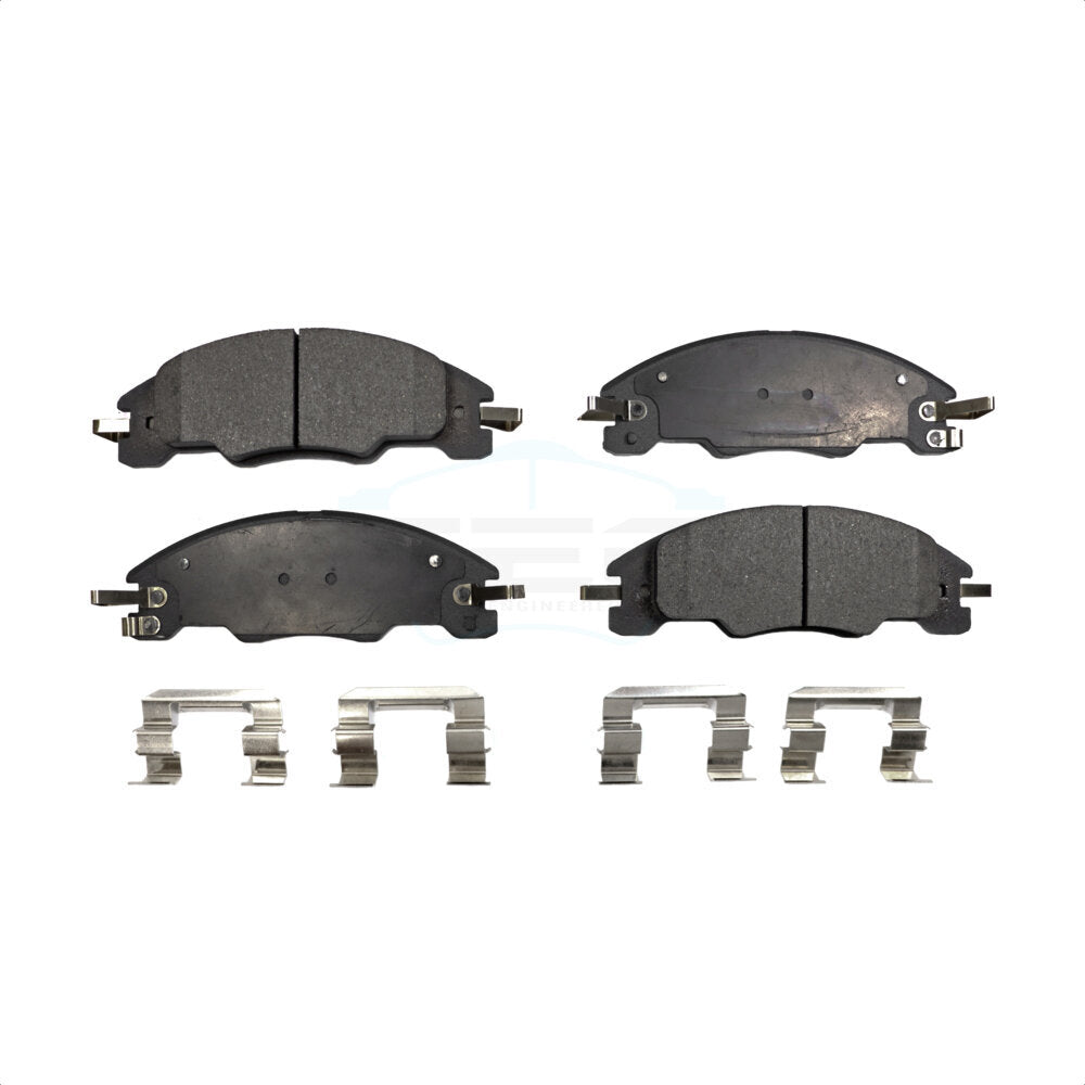 Front Ceramic Disc Brake Pads TEC-1339 For 2008-2011 Ford Focus by TEC