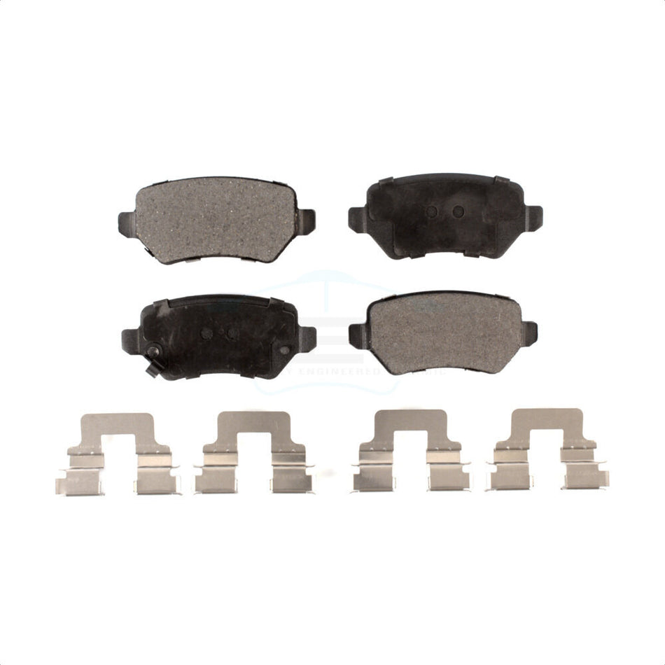 Rear Ceramic Disc Brake Pads TEC-1362 For 2008-2009 Saturn Astra by TEC