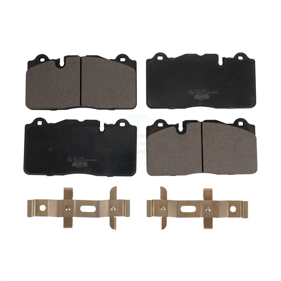 Front Ceramic Disc Brake Pads TEC-1395 For Chevrolet Corvette Camaro by TEC