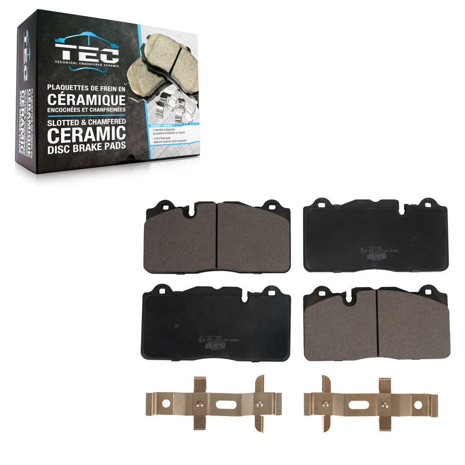 Front Ceramic Disc Brake Pads TEC-1395 For Chevrolet Corvette Camaro