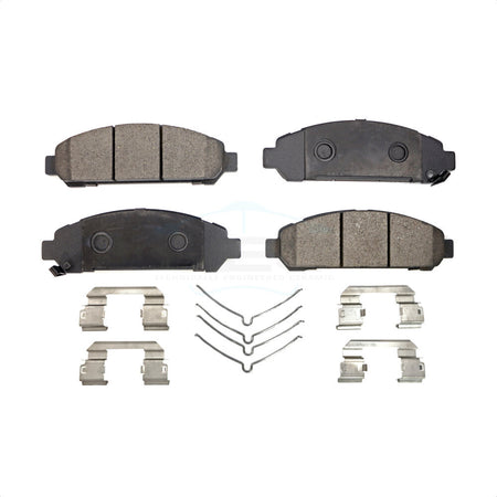 Front Ceramic Disc Brake Pads TEC-1401 For 2009-2016 Toyota Venza by TEC