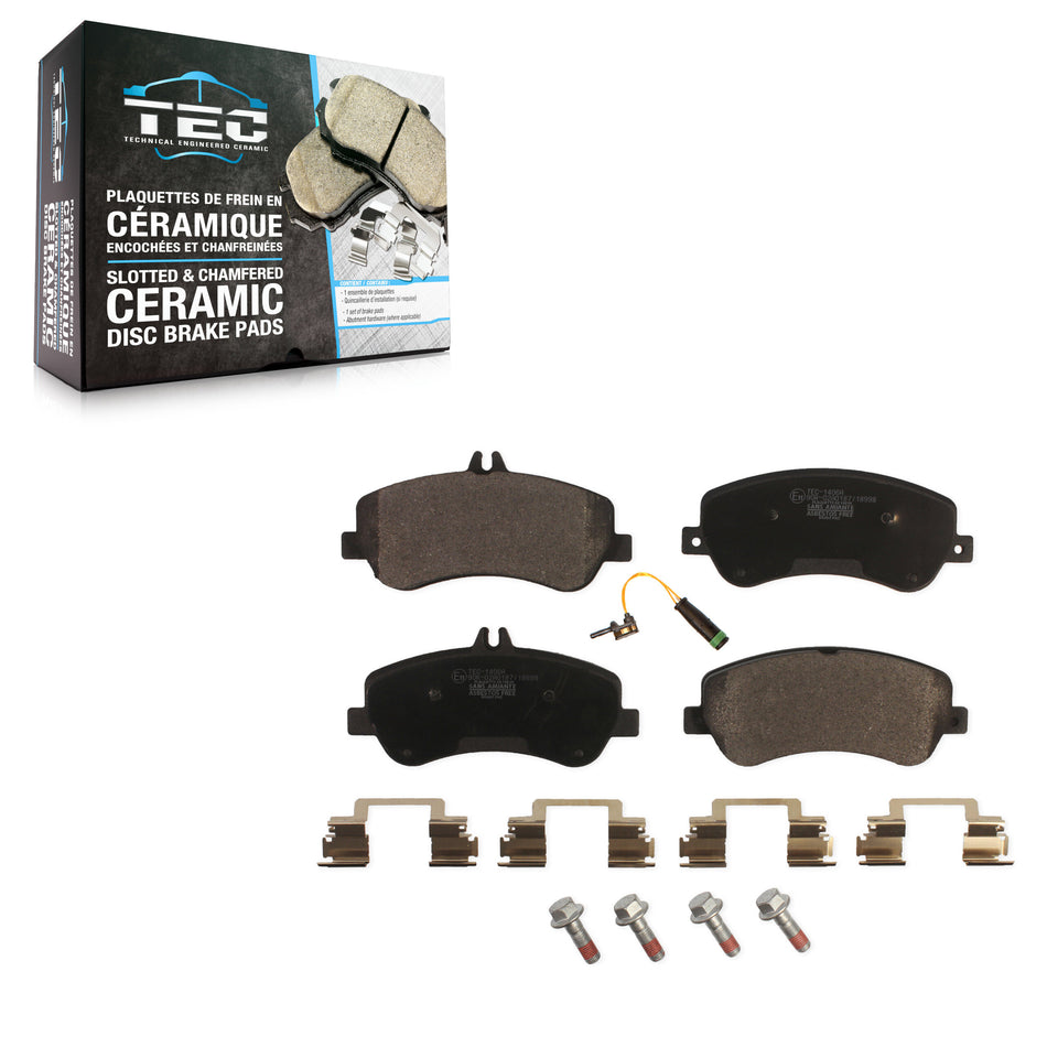 Front Ceramic Disc Brake Pads TEC-1406A For Mercedes-Benz GLK350 GLK250