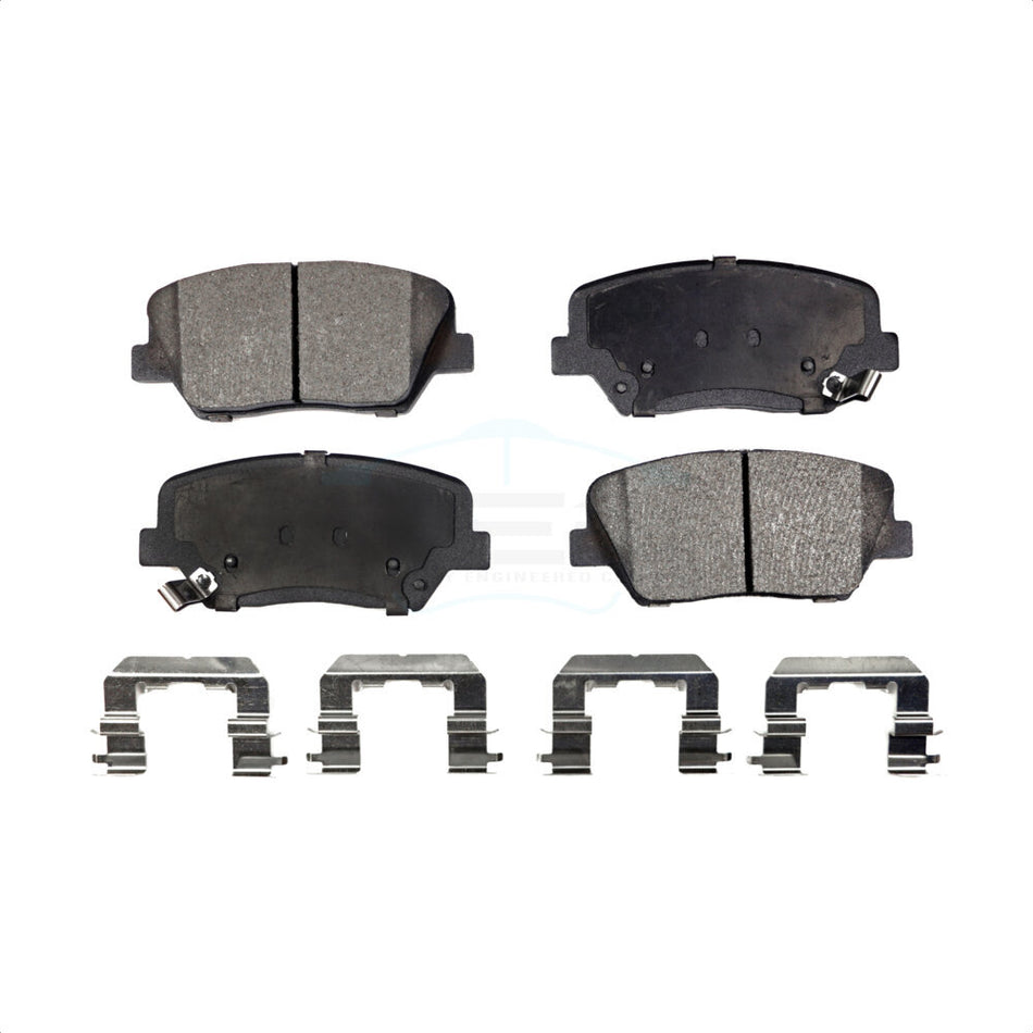 Front Ceramic Disc Brake Pads TEC-1432 For Kia Sorento Hyundai Santa Fe Sport Azera Rondo by TEC