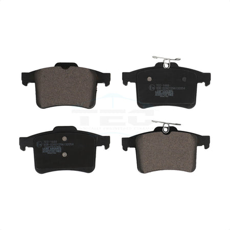 Rear Ceramic Disc Brake Pads TEC-1449 For Jaguar XF XJ XKR XFR XJR XKR-S XFR-S by TEC