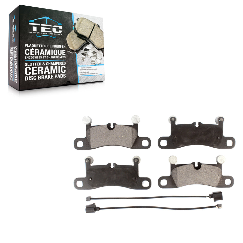 Rear Ceramic Disc Brake Pads TEC-1453 For Volkswagen Touareg Porsche Cayenne