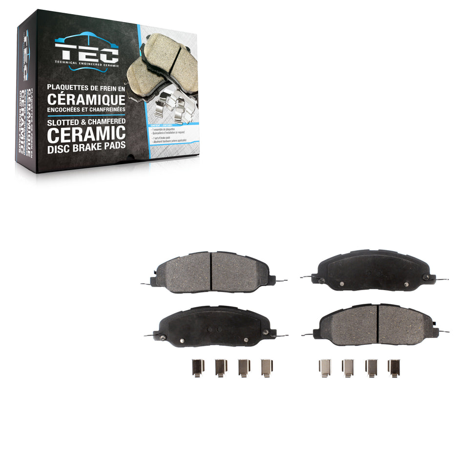 Front Ceramic Disc Brake Pads TEC-1463 For Ford Mustang Avanti
