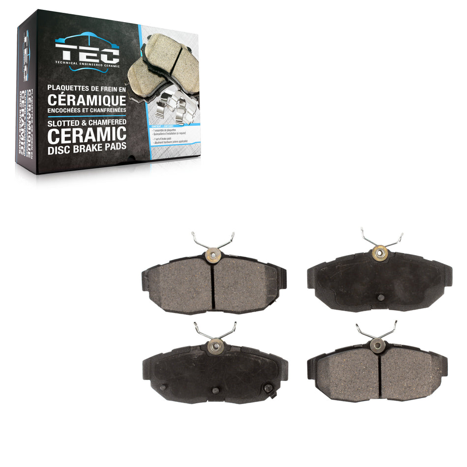 Rear Ceramic Disc Brake Pads TEC-1465 For Ford Mustang