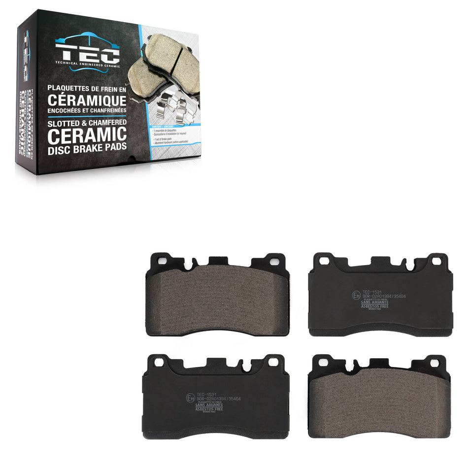 Rear Ceramic Disc Brake Pads TEC-1531 For Mercedes-Benz CLS63 AMG S E63