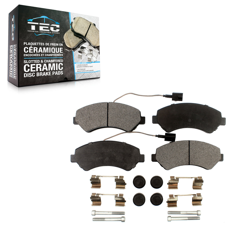 Front Ceramic Disc Brake Pads TEC-1540 For Ram ProMaster 2500 3500 1500