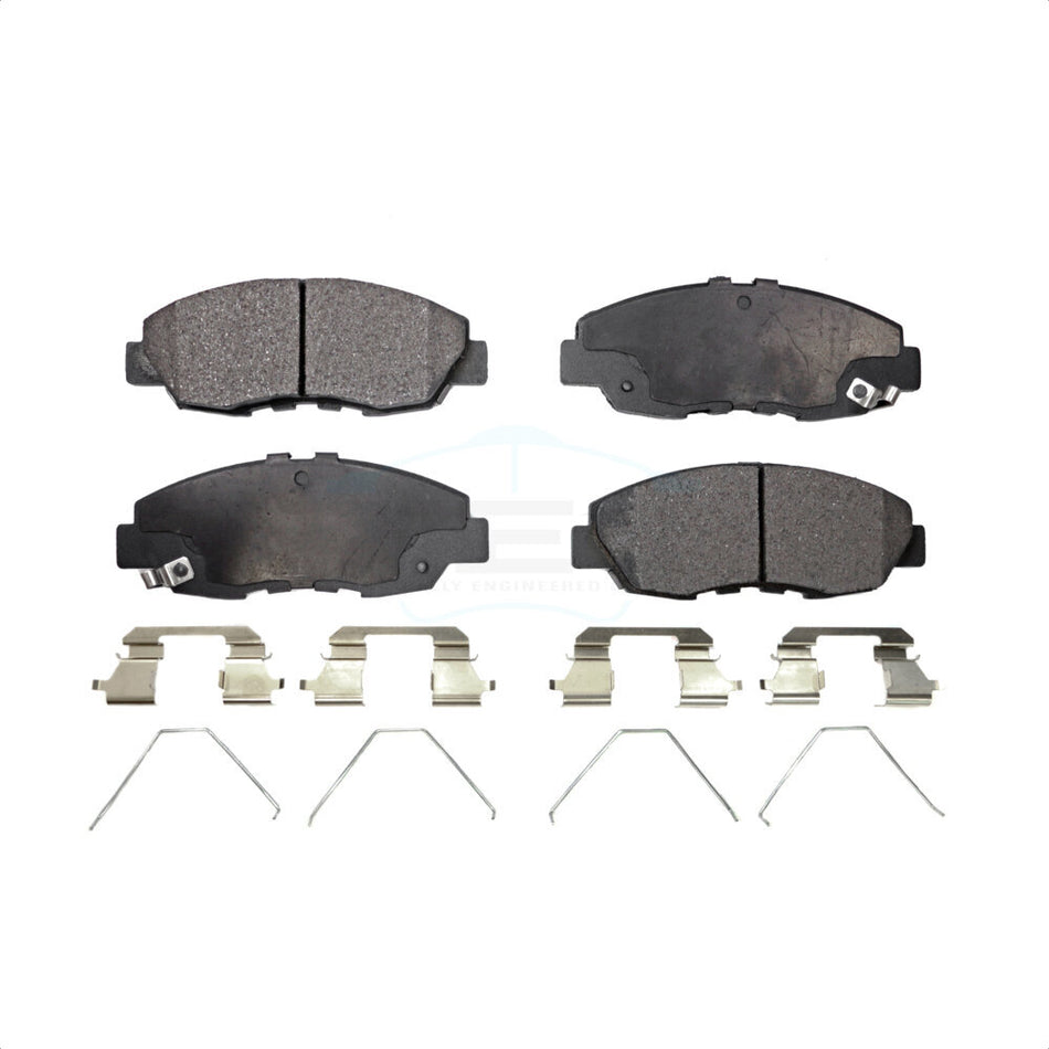 Front Ceramic Disc Brake Pads TEC-1578 For Honda Civic by TEC