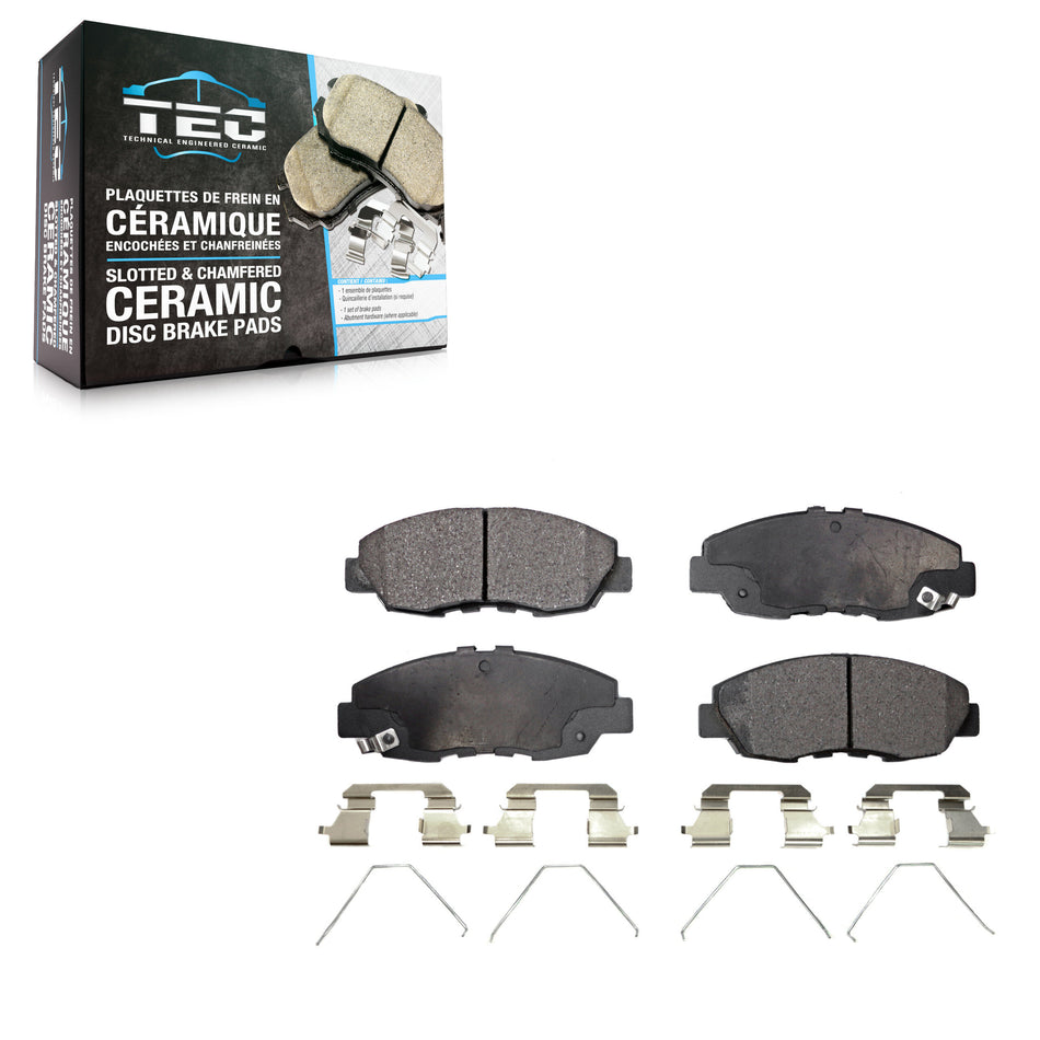 Front Ceramic Disc Brake Pads TEC-1578 For Honda Civic
