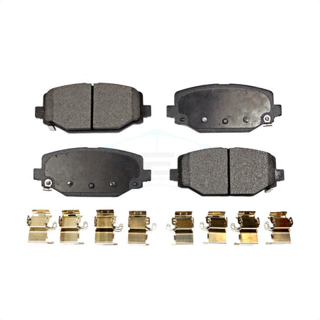 Rear Ceramic Disc Brake Pads TEC-1596 For Dodge Grand Caravan Journey Chrysler Town & Country Ram C/V Volkswagen Routan by TEC