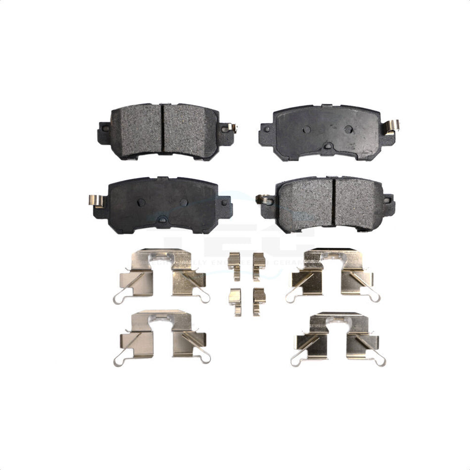 Rear Ceramic Disc Brake Pads TEC-1624 For Mazda CX-5 CX-3 by TEC