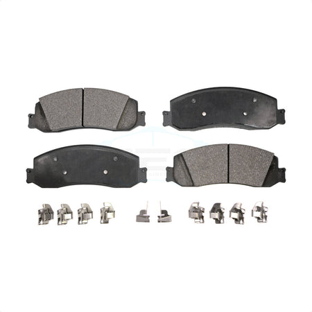 Front Ceramic Disc Brake Pads TEC-1631 For Ford F-250 Super Duty F-350 F-450 by TEC