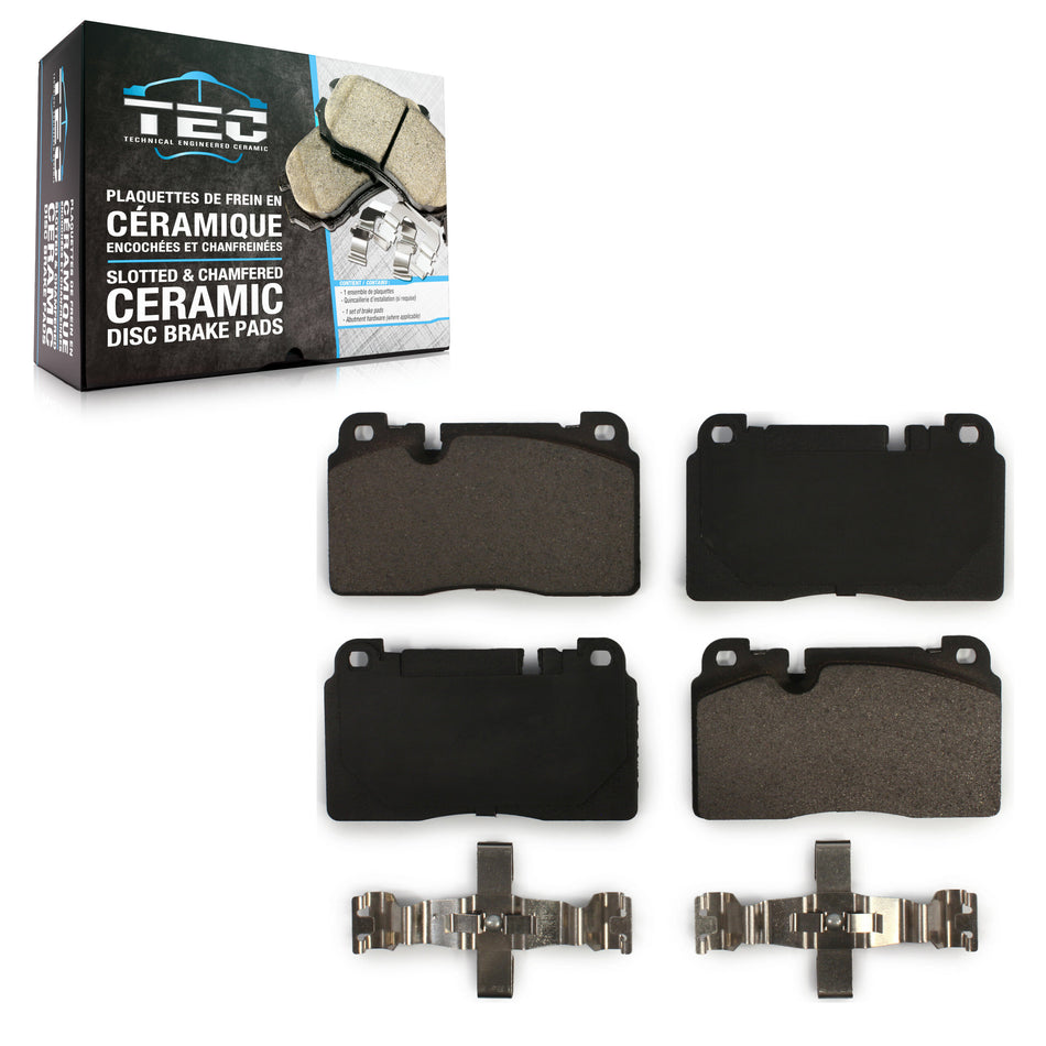 Front Ceramic Disc Brake Pads TEC-1663 For Audi Q5