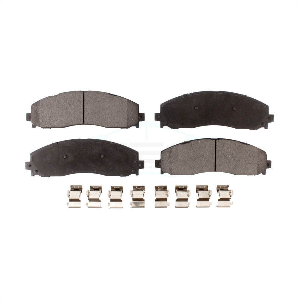 Rear Ceramic Disc Brake Pads TEC-1691 For Ford F-250 Super Duty F-350 F-450 by TEC