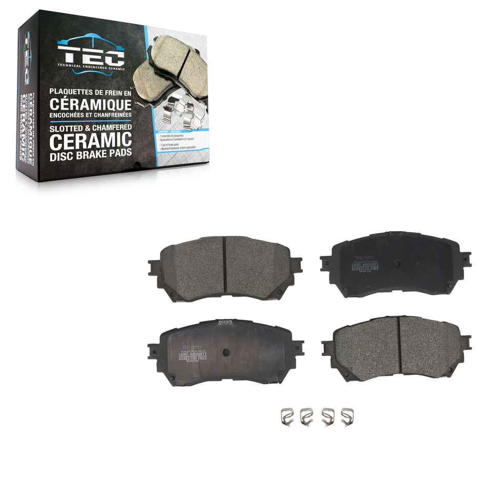 Front Ceramic Disc Brake Pads TEC-1711 For Mazda 6