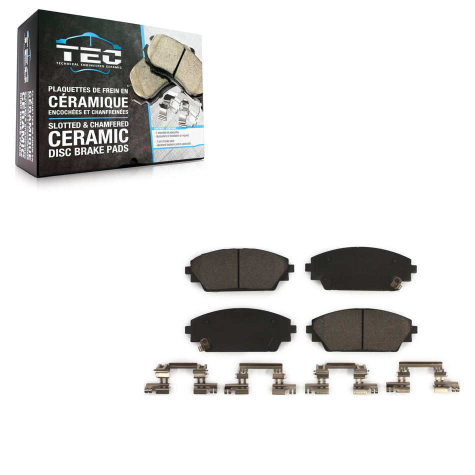 Front Ceramic Disc Brake Pads TEC-1728 For Mazda 3 CX-3 Sport