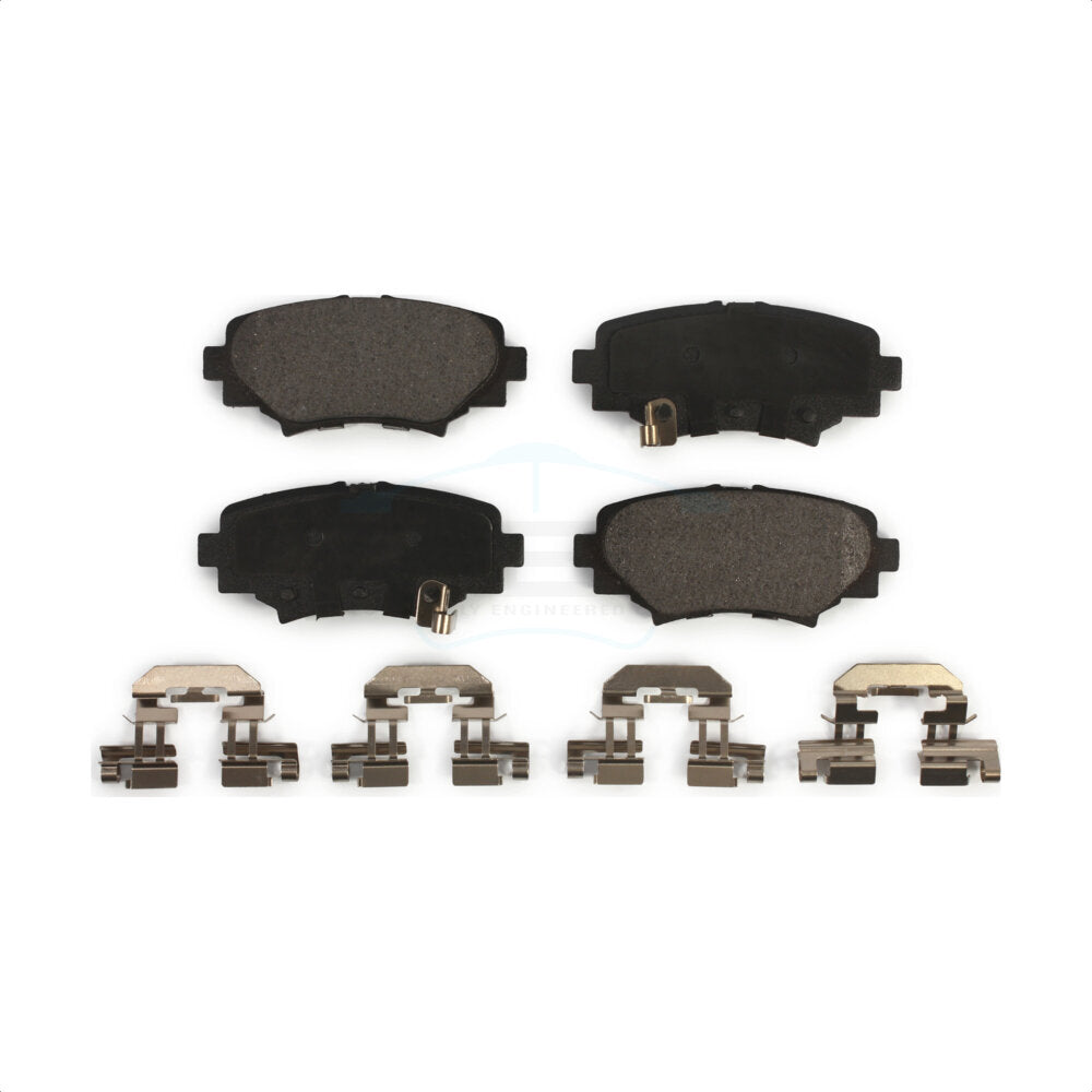 Rear Ceramic Disc Brake Pads TEC-1729 For Mazda 3 Sport by TEC