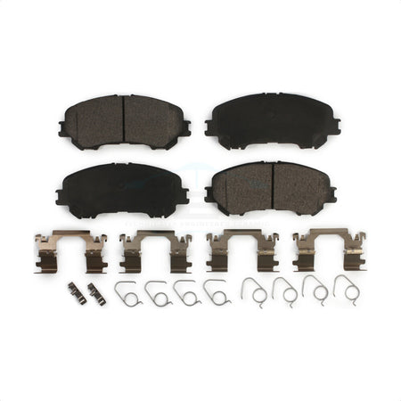 Front Ceramic Disc Brake Pads TEC-1737 For Nissan Rogue Sport Qashqai by TEC