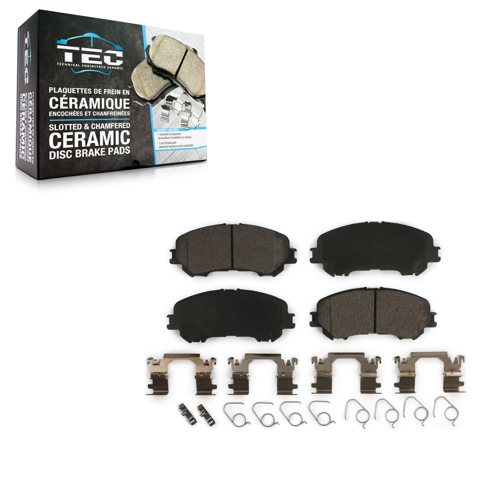Front Ceramic Disc Brake Pads TEC-1737 For Nissan Rogue Sport Qashqai